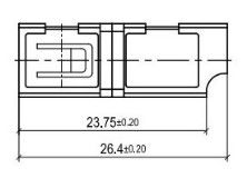 Plastic Singlemode Duplex LC UPC fiber optic cable coupler