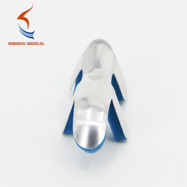 High quality aluminium alloy white and blue finger splint for sale