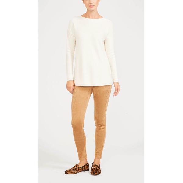 WOMEN'S 60% cotton/20% viscose/15% nylon/5% cashmere KNITTED SWEATER