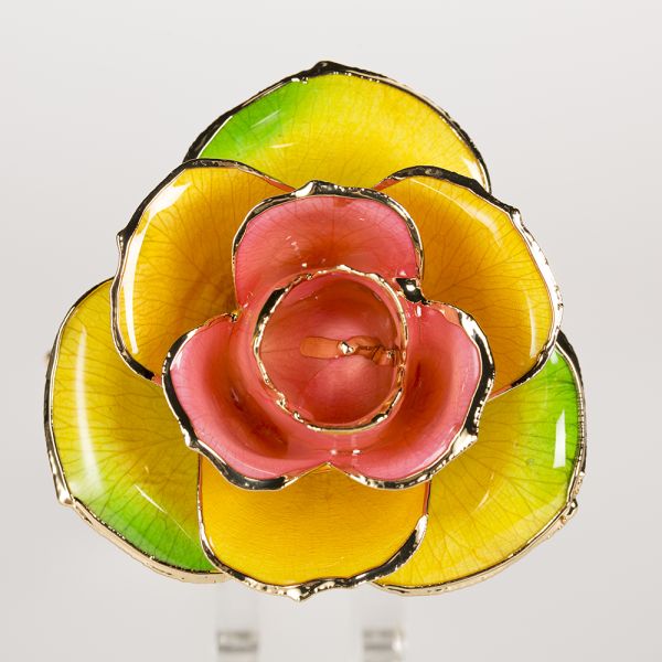2024 Updated 24k Gold Plated Rose  Valentine Mother Day Gifts Handmade Preserved Rose Eternal Rose