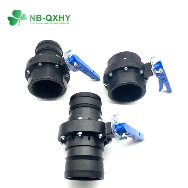 Proteção contra radiações do Médio Oriente PE Butterfly Valve com modo de condução manual NB-QXHY