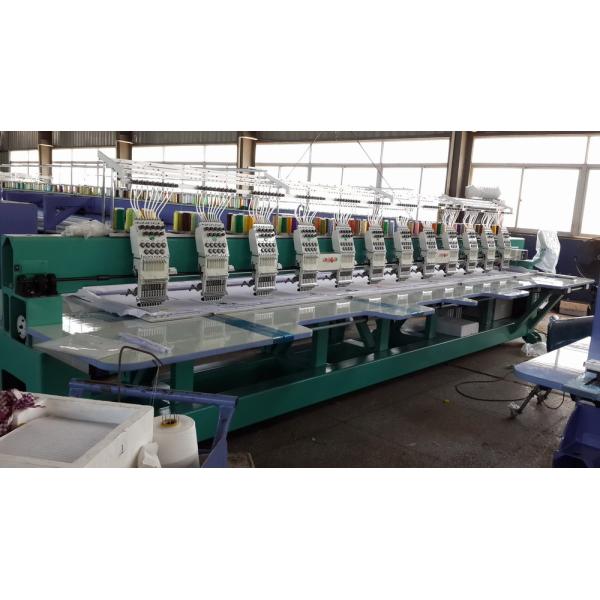 Electronic Flat Embroidery Machine / Thailand Lace Embroidery Machine Multipurpo