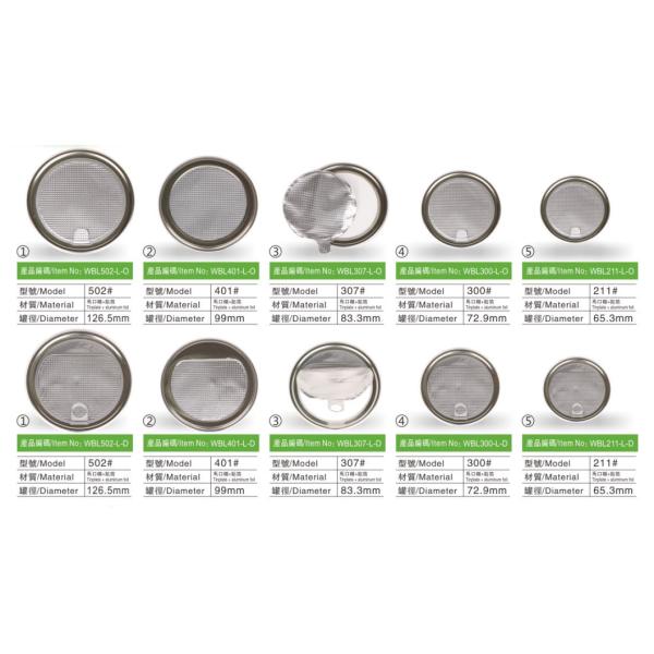 202# 53mm 63mm 73mm 83mm 99mm 126mm 153mm Diameter Plastic Silicone Soda Can Lid