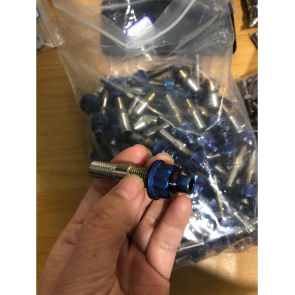 Grade 5 Titanium Stud Washer And Nut Exhaust Manifold Repair Kit