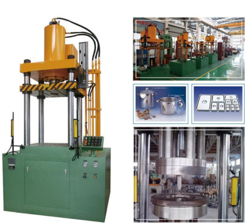 Four-column Hydraulic Deep Drawing for Stainless Steel Sink