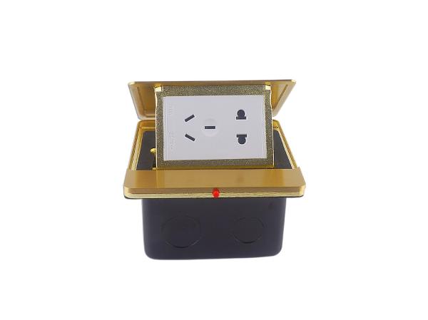 Multi - Functional Waterproof Floor Outlet , Residential Electrical Floor Boxes
