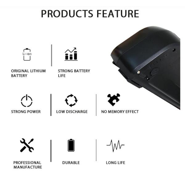 48 volt 10.4ah QT Electric Bike Lithium Battery Pack Pollution-free