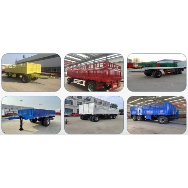 Customization Low Bed Truck Semi Trailer for Trucks Spare Parts