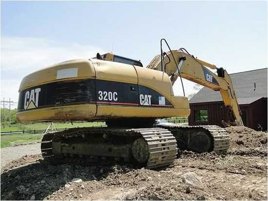 Used CAT Caterpillar 320C Excavator Digger FROM JAPAN
