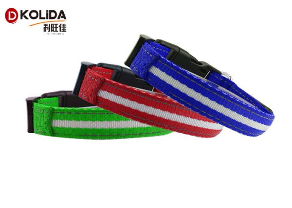 Strap Adjustable Puppy LED Dog Collar LED Lights Cat Dog Necklace