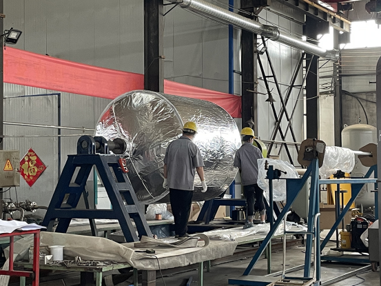 30 M3 Meilleur réservoir de stockage de liquide cryogénique vertical pour une station de remplissage