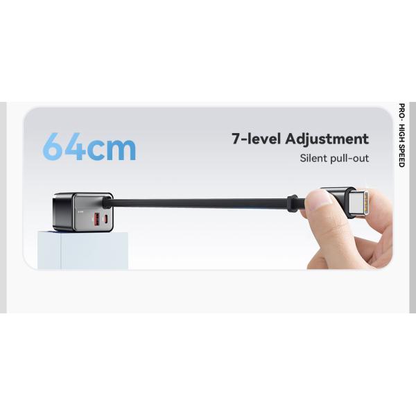 ESSAGER ES-CD49 Series 2 Ports 65W GaN Charger USB Wall Adapter Private Mold and Rated Power 100V-240V AC