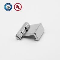 Système d'affichage suspendu réglable pour les œuvres d'art en nickel / chrome / argent satiné