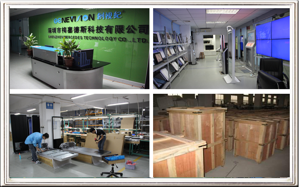 дисплей Маунта LCD стены металла 15 дюймов с OSD немецким, итальянский, испанский