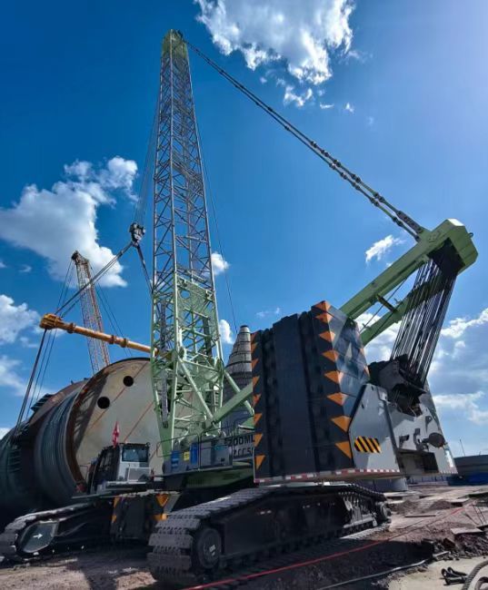 2021 model second-hand crawler crane, 500 tons, ZOOMLION ZCC5800