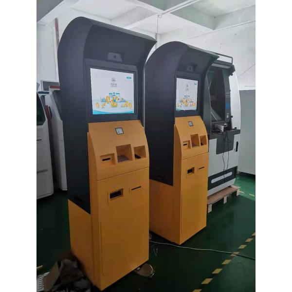 Путь пути 2 киоска 1 оплаты экрана касания машины HungHui Btc Atm