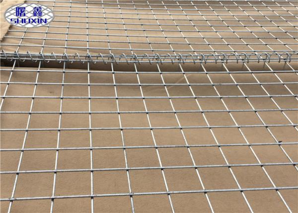 Geotextile Lined Military Barrier , Army Defensive Gabion Barrier Strong Protection