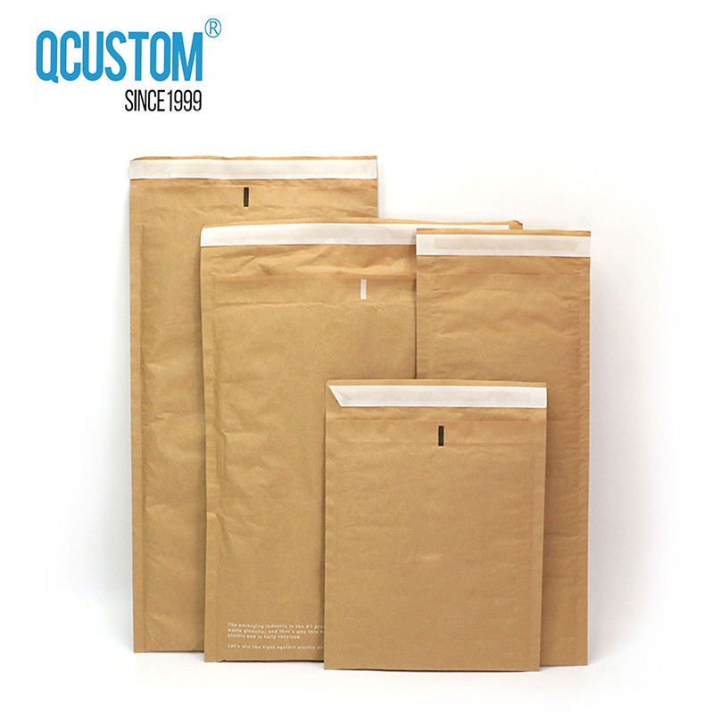 Heavy-Duty Honeycomb Kraft Envelope with Recyclable Material and Printed Logo Customization
