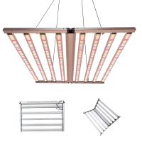 860W 2x4 LED Grow Light 2 canais Full Spectrum LED Grow Light com luz UV e IR