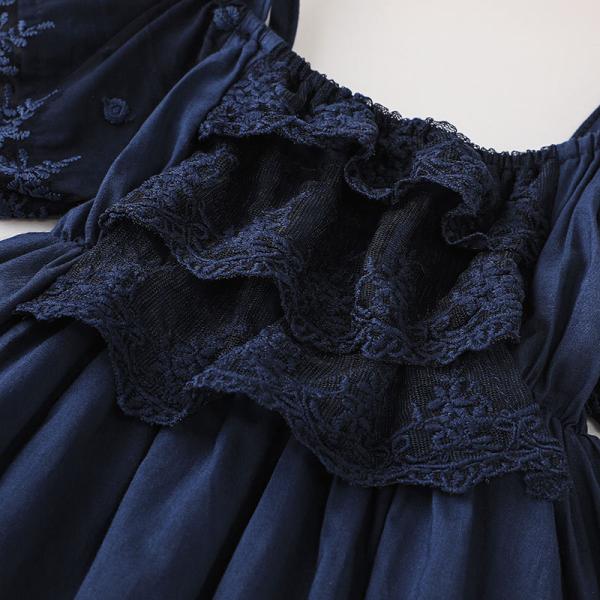 Children'S Dress Clothing Summer Girls Suspender Dress Solid Color Dress