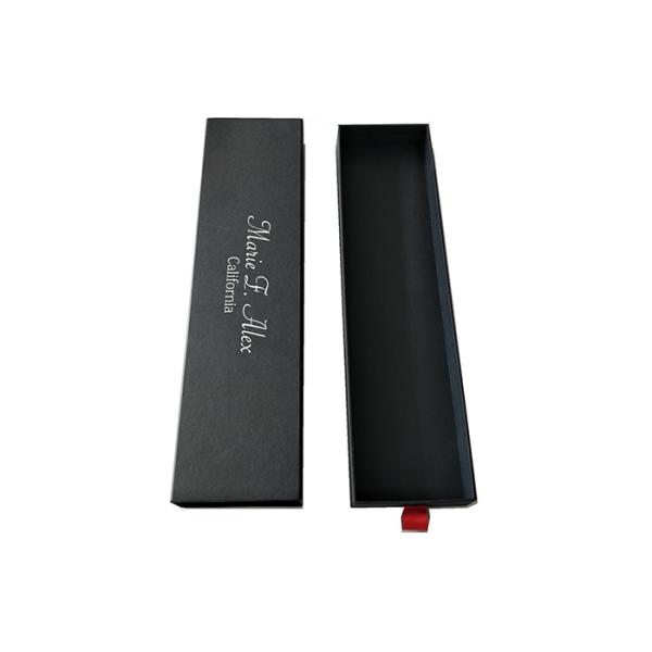 Logo Design Drawer Sliding Paper Box Rectangle Cardboard Pantone Color