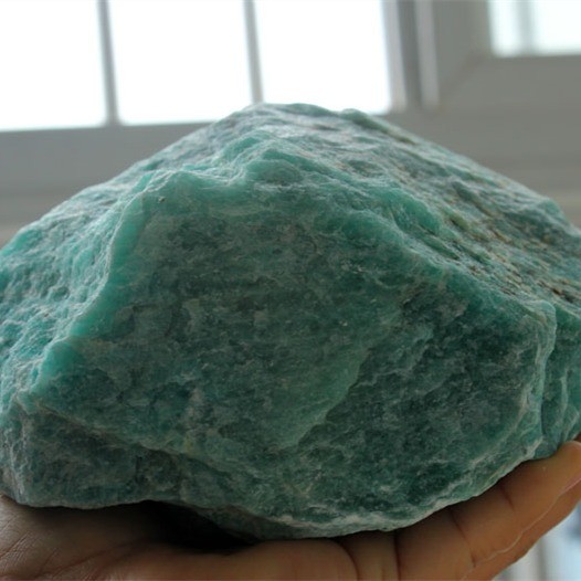 Carved Technique Ice Type Natural Tianhe Crystal Stone Raw Stone Ornaments for Art Collectible Collection