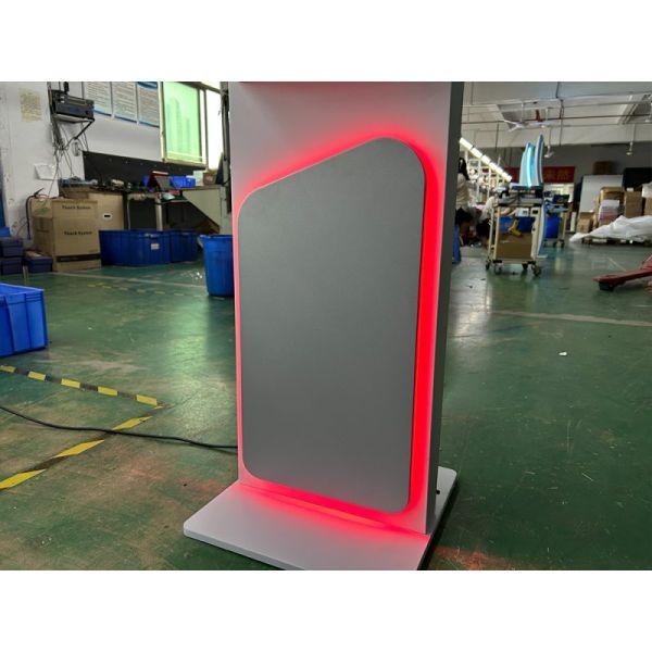 27/32 Inch Floor Standing Touch Screen Self Service Kiosk with 1920X1080 Resolution for Self Ordering and Interactive Use