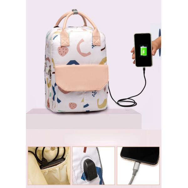 New Print Multi-function Baby Care Backpacks Waterproof Mommy Outdoor Travel Diaper Bags Large Capacity Mom Maternity Mochila