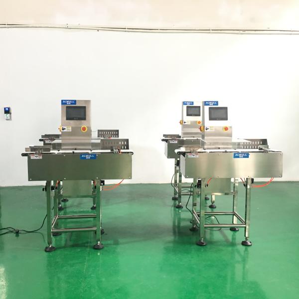 Динамическое машины Checkweigher нержавеющей стали экранного дисплея касания LCD онлайн