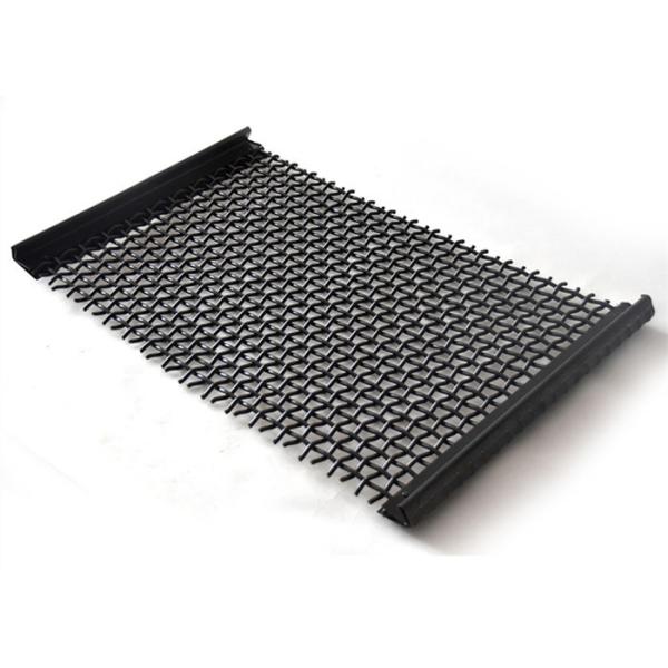 Manganese Steel Rock Screen Mesh , Self Cleaning Screen Mesh For Mining Sieving