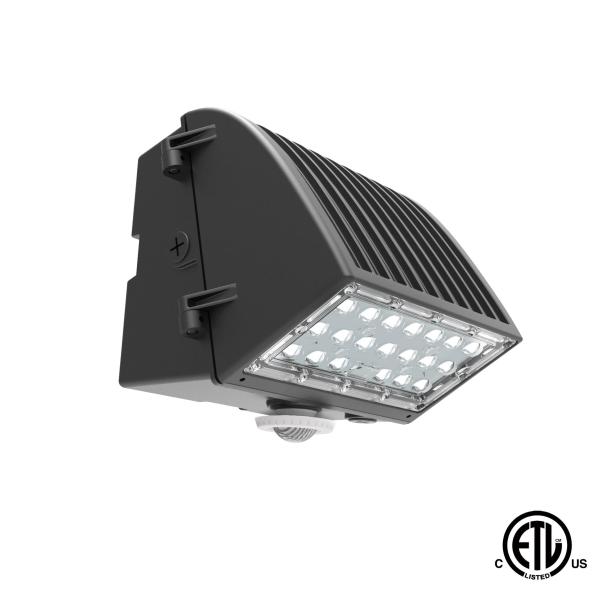 140lm/W 480V 4000k Outdoor LED Wall Pack Light