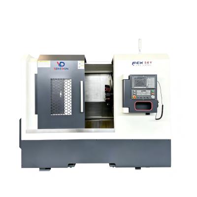 SDVEDON Φ650 Swing Multi-function CNC Turning Lathe FCK56-750 Y-axis CNC Lathe 12 Station Power Turret