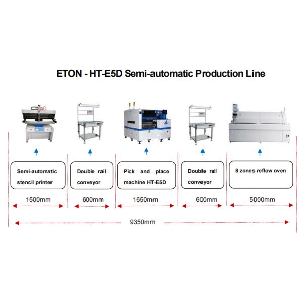 Свет СИД делая машину 80000CPH 8KW установки PCB SMD 3mm