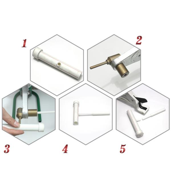 набор 11mm PPR пластиковый сваривая для пластикового сварочного аппарата ISO9001 трубы