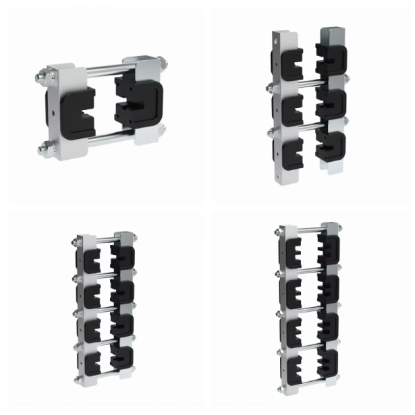 DUWAI Modular Insulated Busbar Clamp Cabinets State Grid Distribution Cabinet Combined Busbar Clamp Four-phase