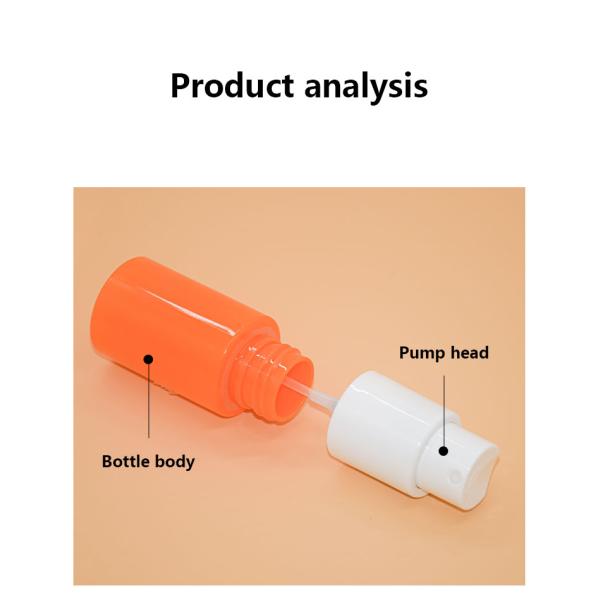 PET Mist Spray Pump Bottle 30ml 100ml Left And Right Lock Design