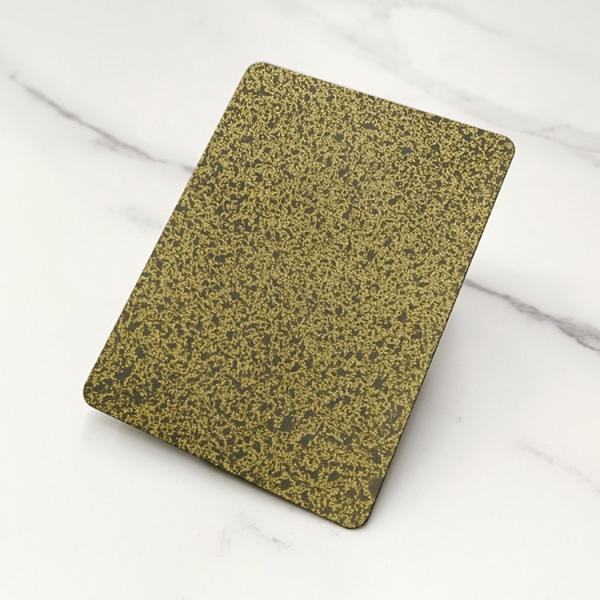 Revestimento de bronze antigo personalizado do salpico da folha de aço inoxidável para Art Decoration Wall Plate