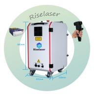 Método refrigerando de limpeza industrial de ar da máquina 100w 200w do laser da remoção de oxidação