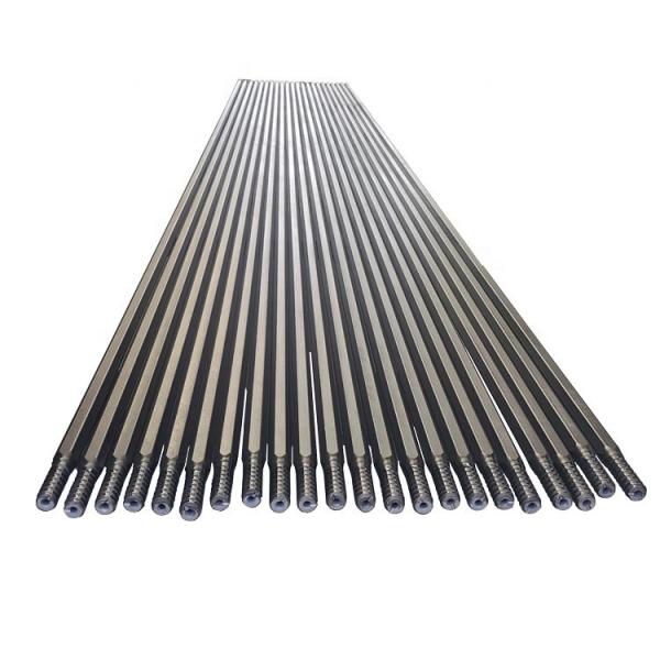 3660mm T45 Threaded Drill Rod MM Extension Rock Drill Shank Rod Drilling Blasting