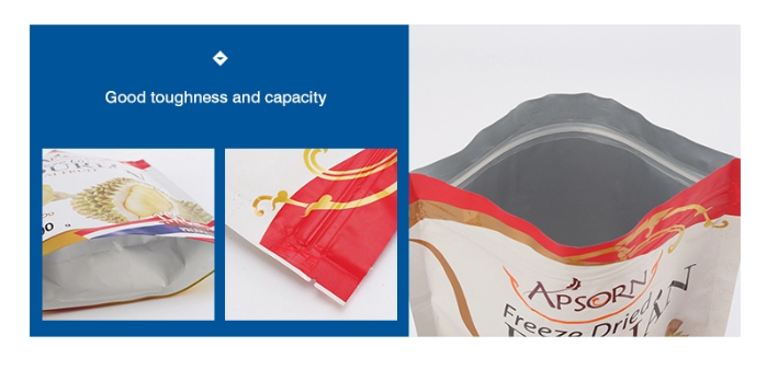 Stand Up Self Sealing No Plate Printing Sealed Plastic Bags