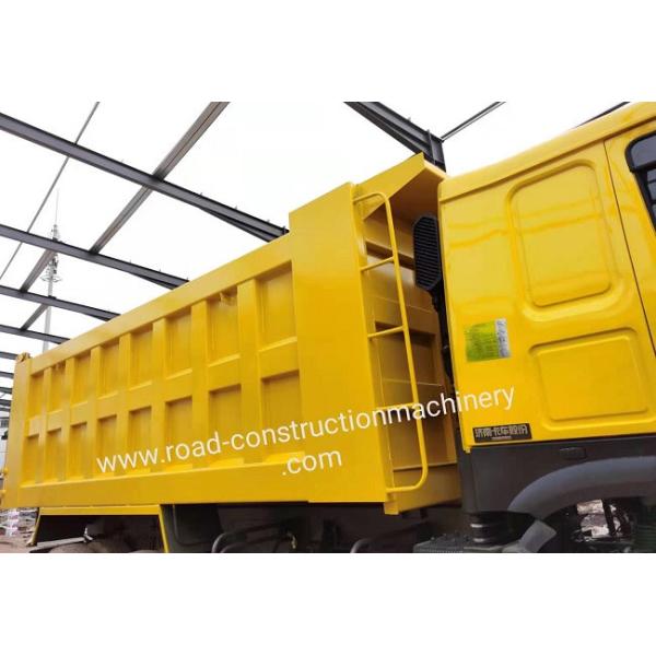 Используемая желтая деятельность силы 371hp Sinotruk Howo 6x4 самосвала в Нигерии Конго