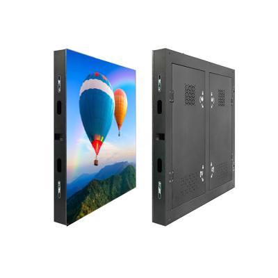 Indoor full color vivid P2 fixed installation led display with waterproof cabinet