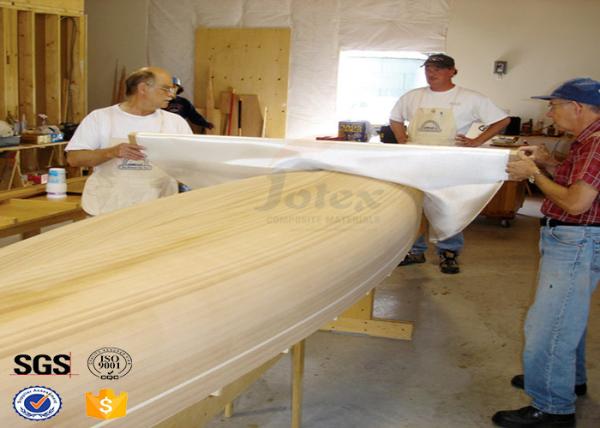 Pano da fibra de vidro da prancha do E-Vidro para o branco da prancha 4oz da cola Epoxy