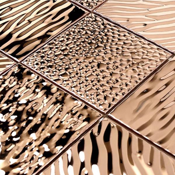 Украшение плитки камешка мозаики нержавеющей стали креста шарма домашнее