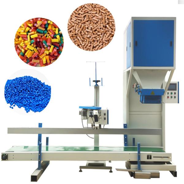 saco de alimentação de embalagem dos peixes das aves domésticas da máquina 25kg 20kg da escala de 1300w IP54