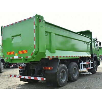 Camion à benne basculante intelligent urbain d'axe de quadruple de résidu, camion à benne basculante de 12 rouleurs 88Km/H