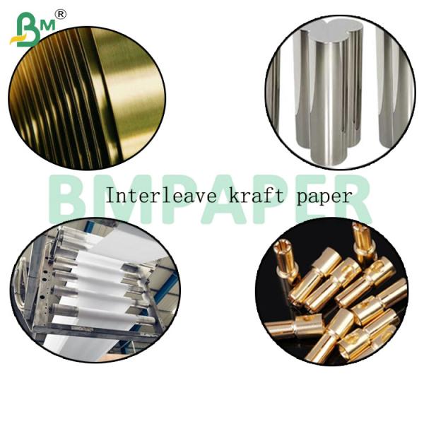 28gsm 30gsm 79cm Reel Stainless Steel lining Paper For Metal Scratch Resistant