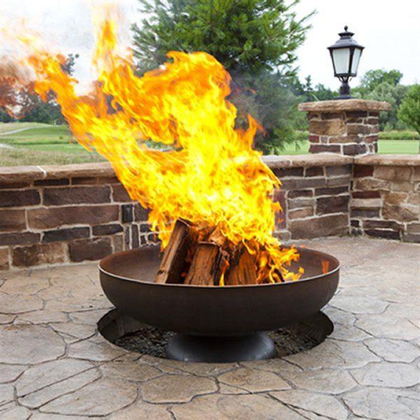 SGS Certified Prerusted Backyard Wood Burning Fire Pit  Outdoor Patio