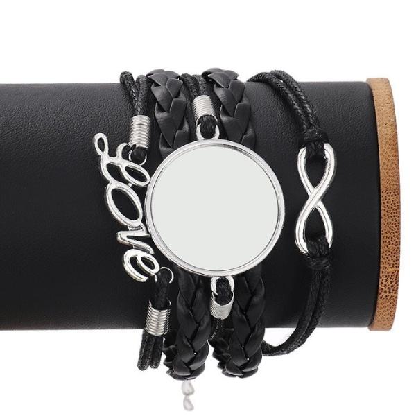 DIY Sublimation Gifts Customized Sublimation Blanks Love Bracelet