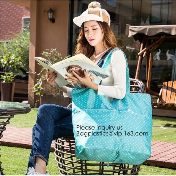 Pink Color Nylon Waterproof Handbag Large Capacity Carry-on Bag Durable Multifunction Bag Portable Women Bag